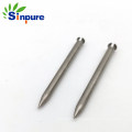 China Custom Stainless Steel Needle Solid Metal Needle with Grinding Down